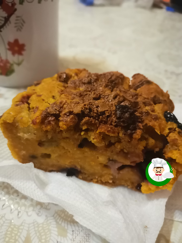 тыквенный фитнес кекс 