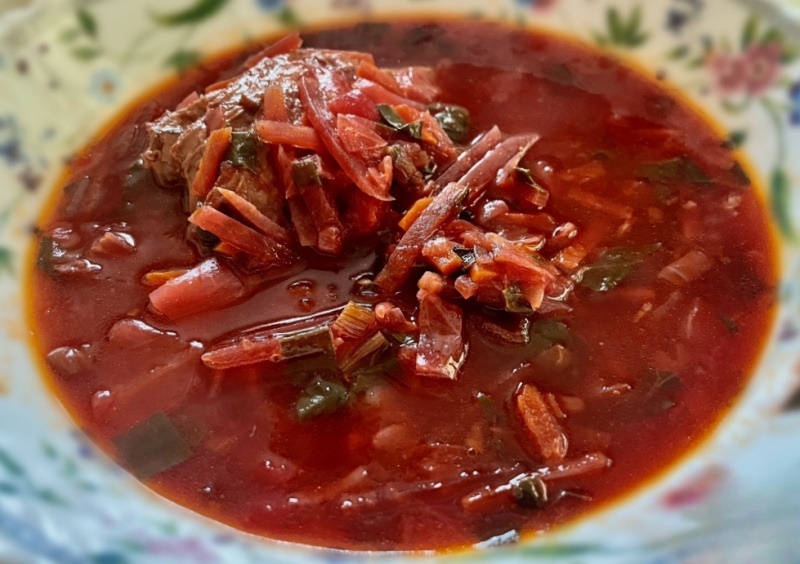 Бордовые щи