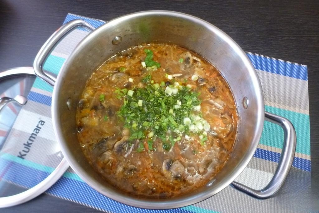Грибная сборная солянка